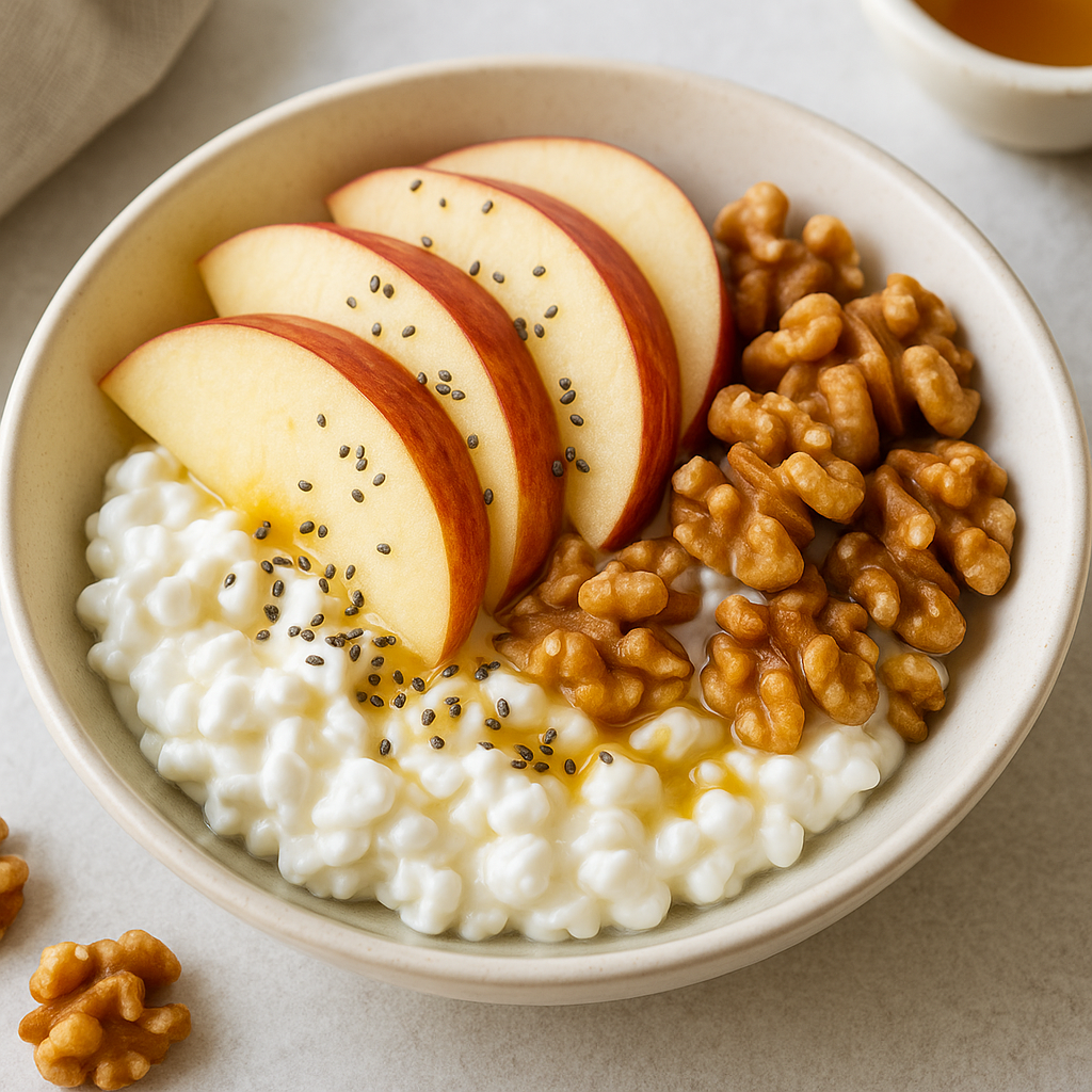 Cottage Cheese And Fruit Power Bowl